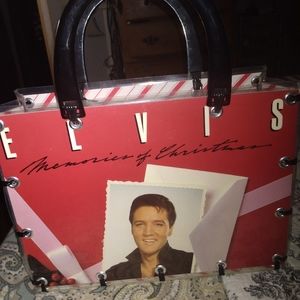 Elvis record album purse
